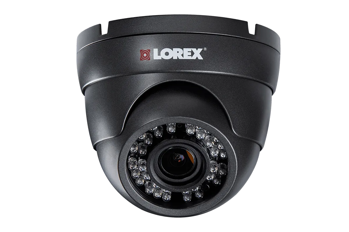 1080p HD Outdoor Security System with 4 Ultra Wide Lens Cameras and 4 Vandal proof 3x Zoom Cameras, 150ft Night Vision