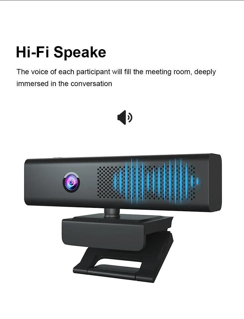 1080P Video And Audio Conferencing Camera Speaker With Mics Q-Sx988