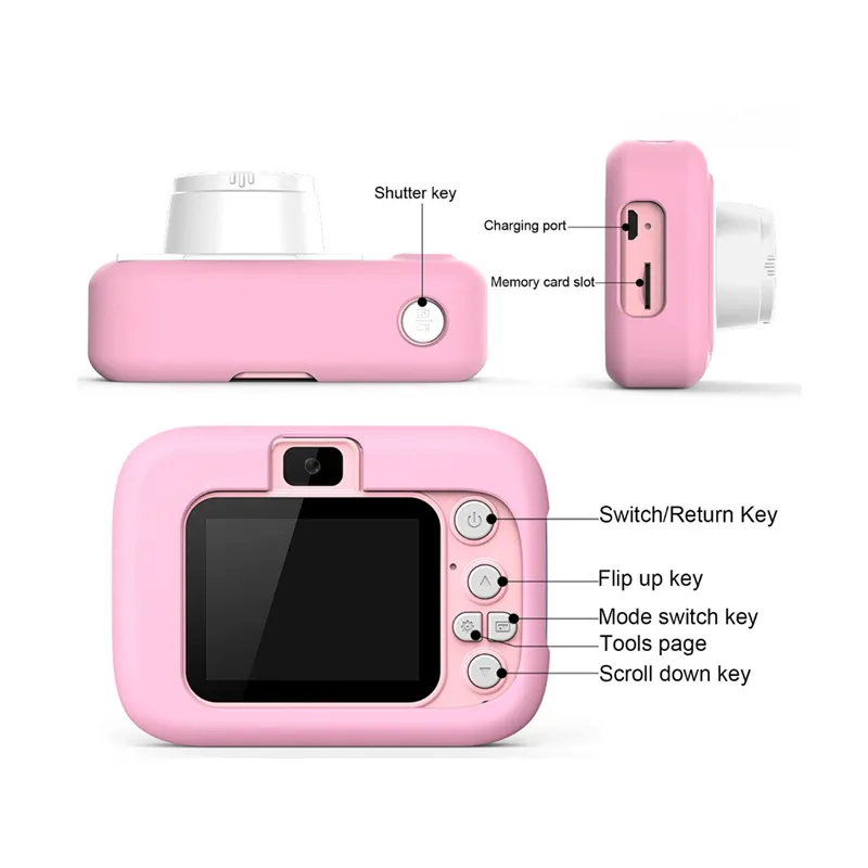 2.4-Inch Mini Children'S Digital Camera Ab-Sx02