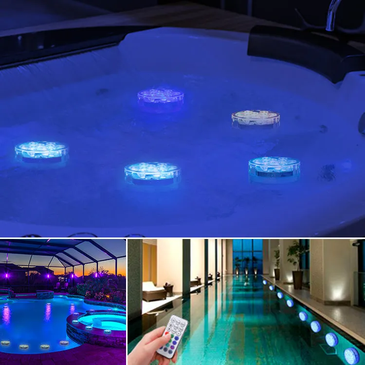 24 Key IR Remote Control Submersible Pool Lights