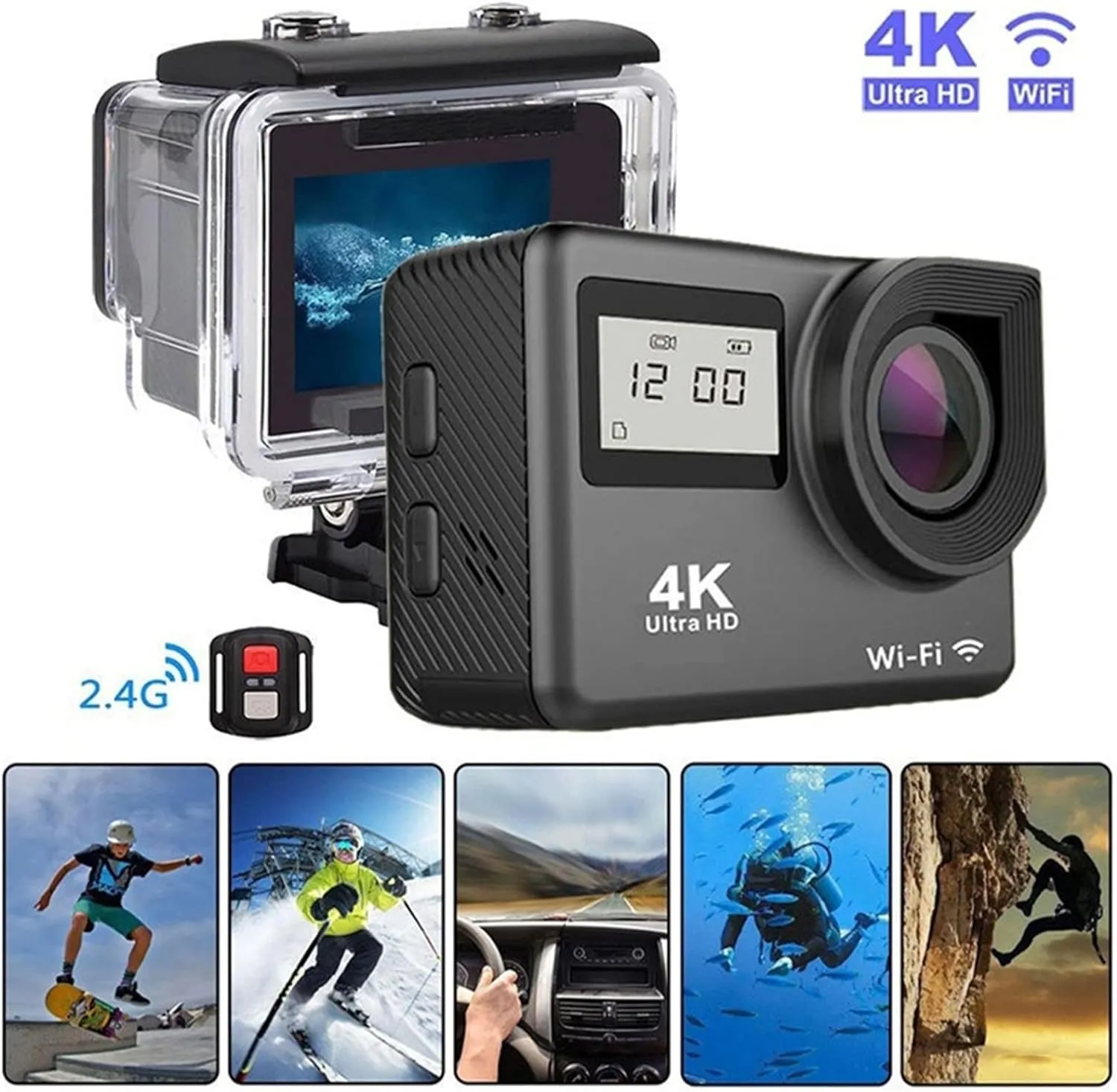 4K Ultra Hd Sports Camera