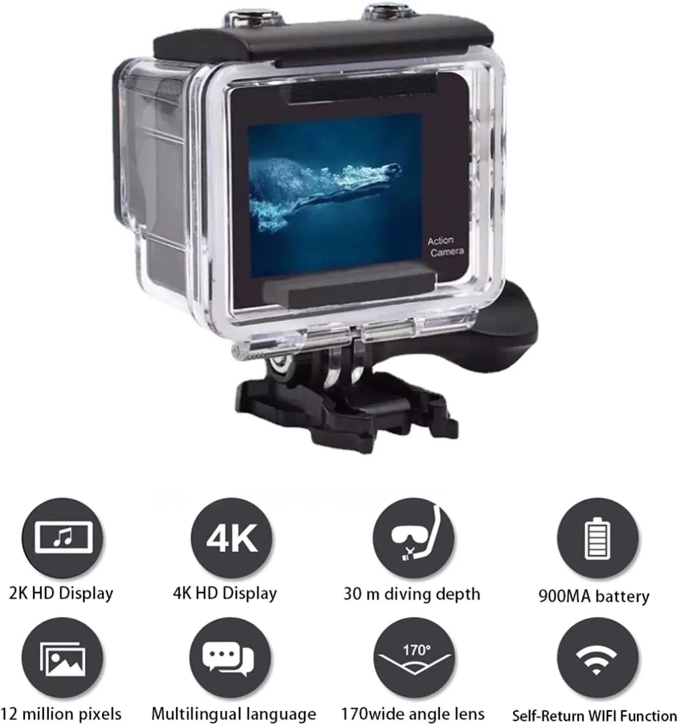 4K Ultra Hd Sports Camera