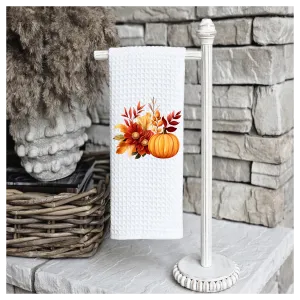 #5 Fall Pumpkin Tea Towel, Fall Kitchen Décor, Fall Party Décor, Hostess Gift