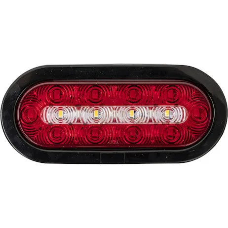 5626131 - 6 INCH OVAL COMBINATION STOP/TURN/TAIL & BACKUP LIGHT KIT (INCLUDES GROMMET AND PLUG)