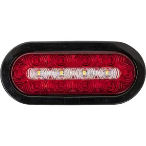 5626131 - 6 INCH OVAL COMBINATION STOP/TURN/TAIL & BACKUP LIGHT KIT (INCLUDES GROMMET AND PLUG)