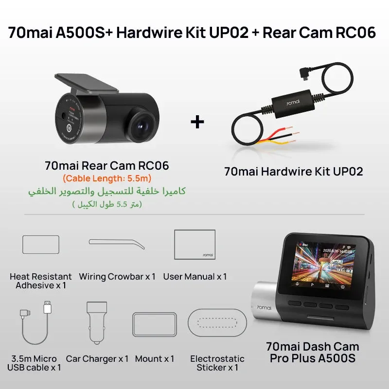 A500S 1944P ADAS GPS Camera