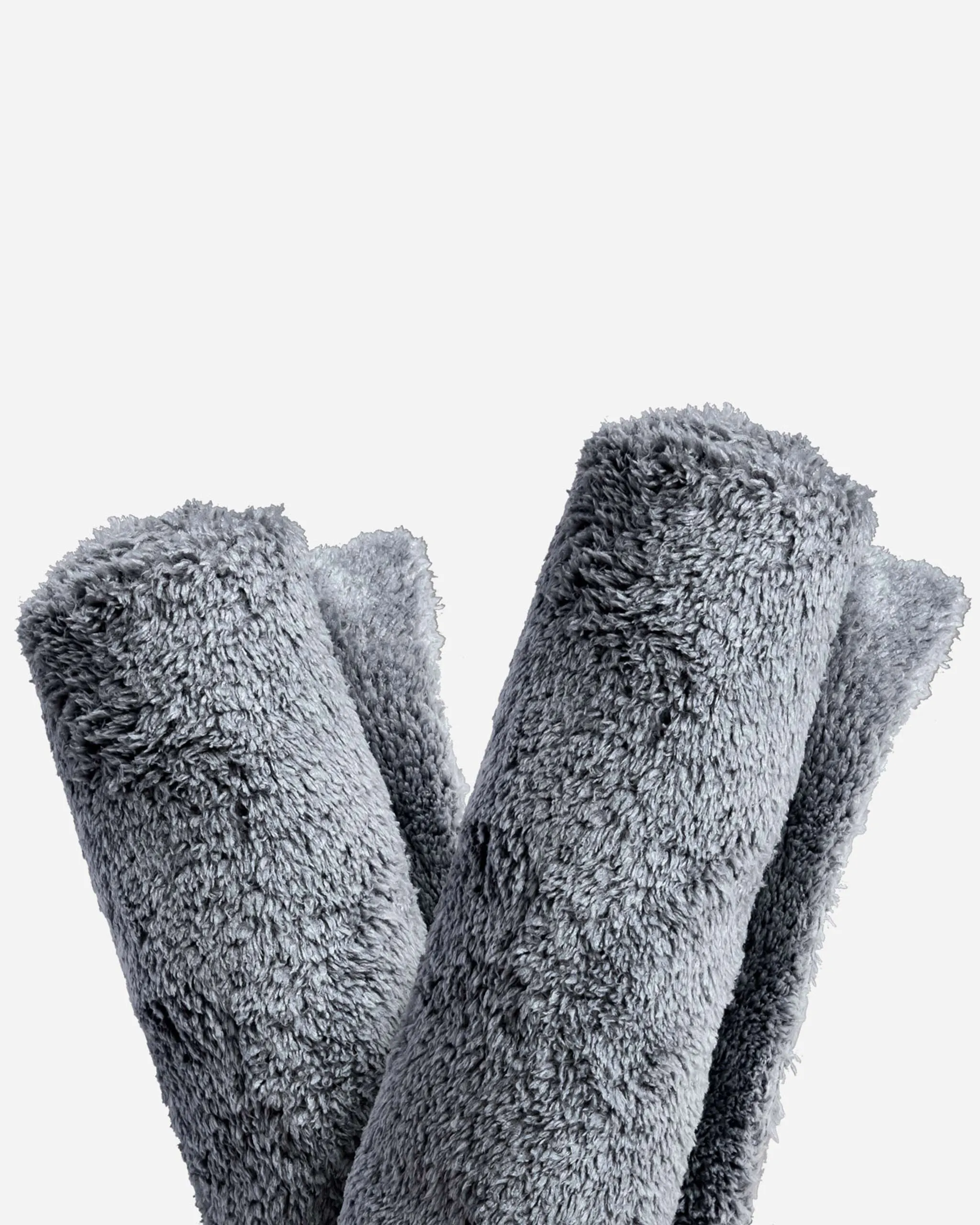 Adam's Borderless Grey Microfiber Towel