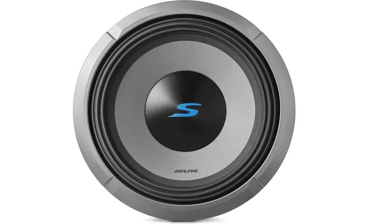 Alpine S2-W12D2 S-Series 12" Subwoofer with Dual 2-ohm Voice Coils