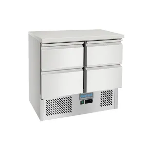 Arctica Refrigerated Compact Counter - 4 Drawer HEF959