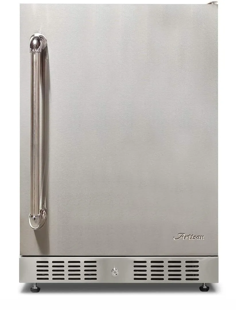 Artisan 24'' Outdoor Built-In Counter Depth Compact Refrigerator 5.5 cu. ft.