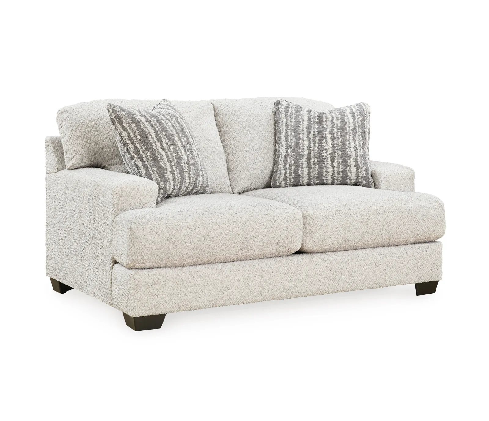 Bre Loveseat - Flannel Fabric