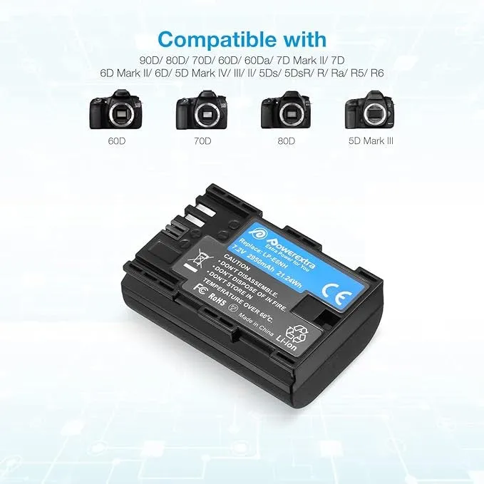 Canon Lp-E6NH battery pack