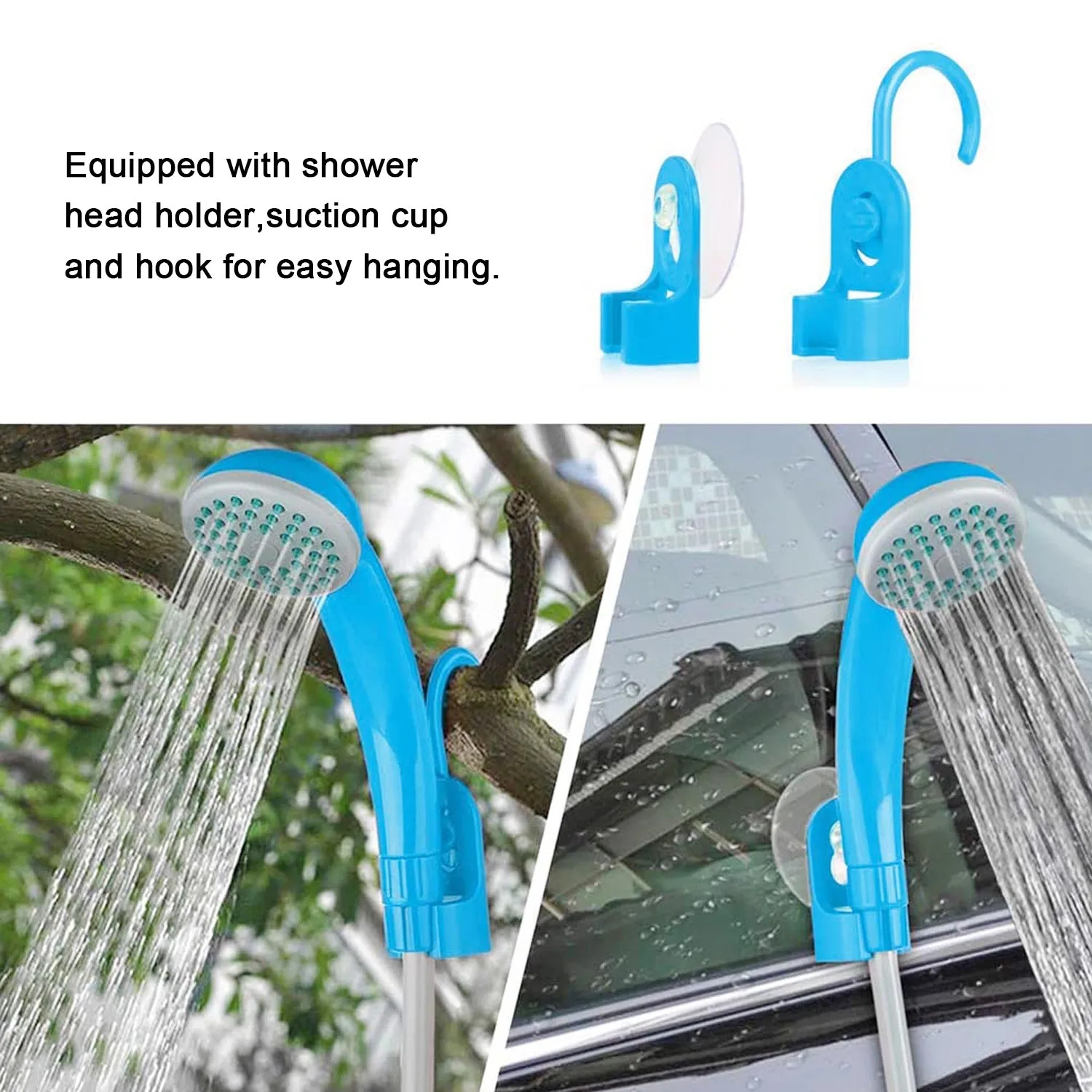 Car 12V car shower shower head (shipping from China)