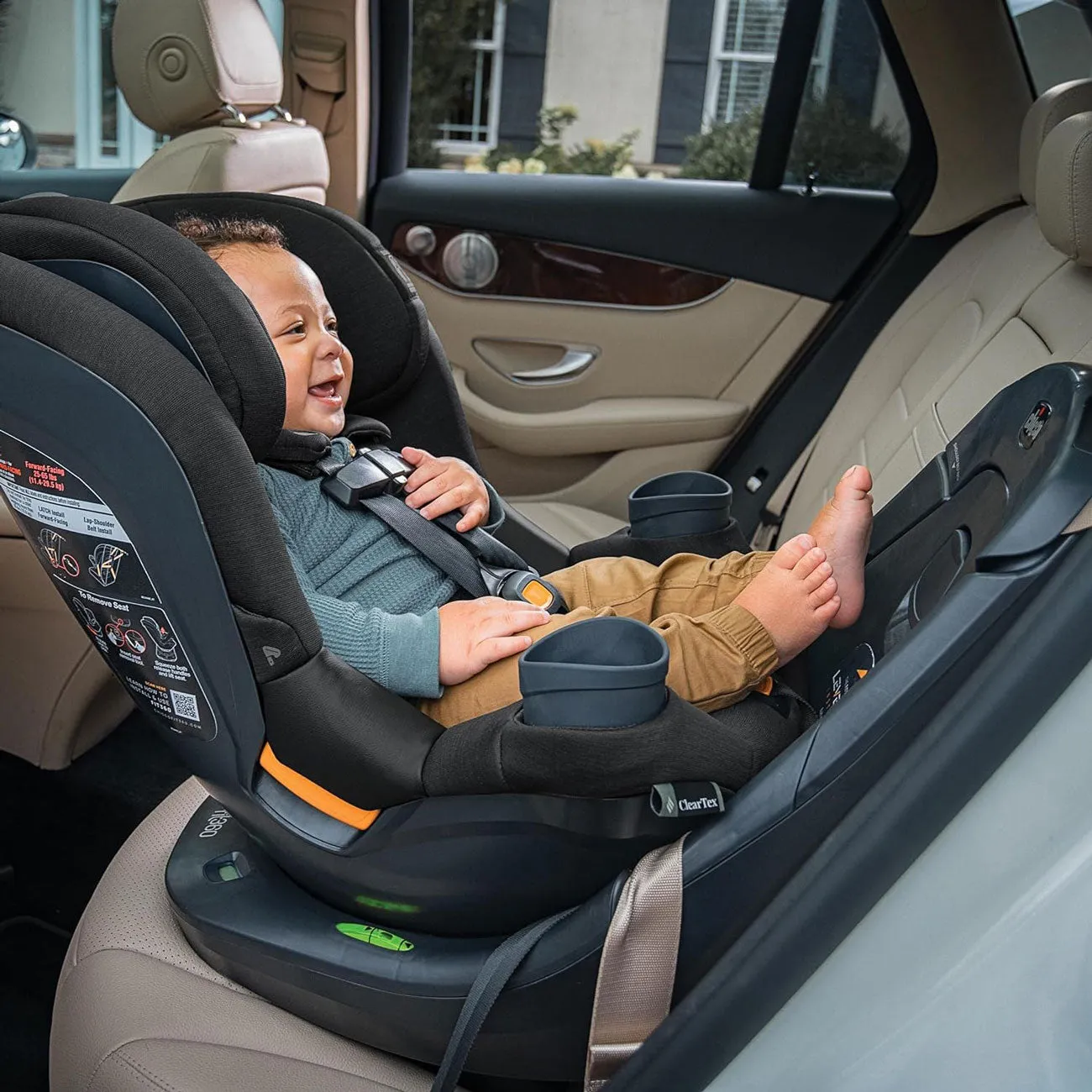 Chicco Fit360 ClearTex Rotating Convertible Car Seat