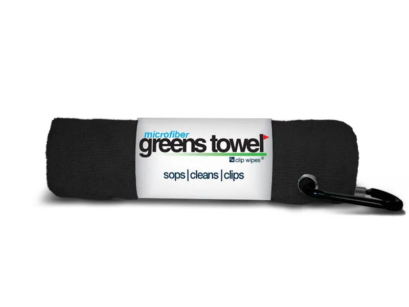 Clip Wipes Microfiber Golf Greens Towel