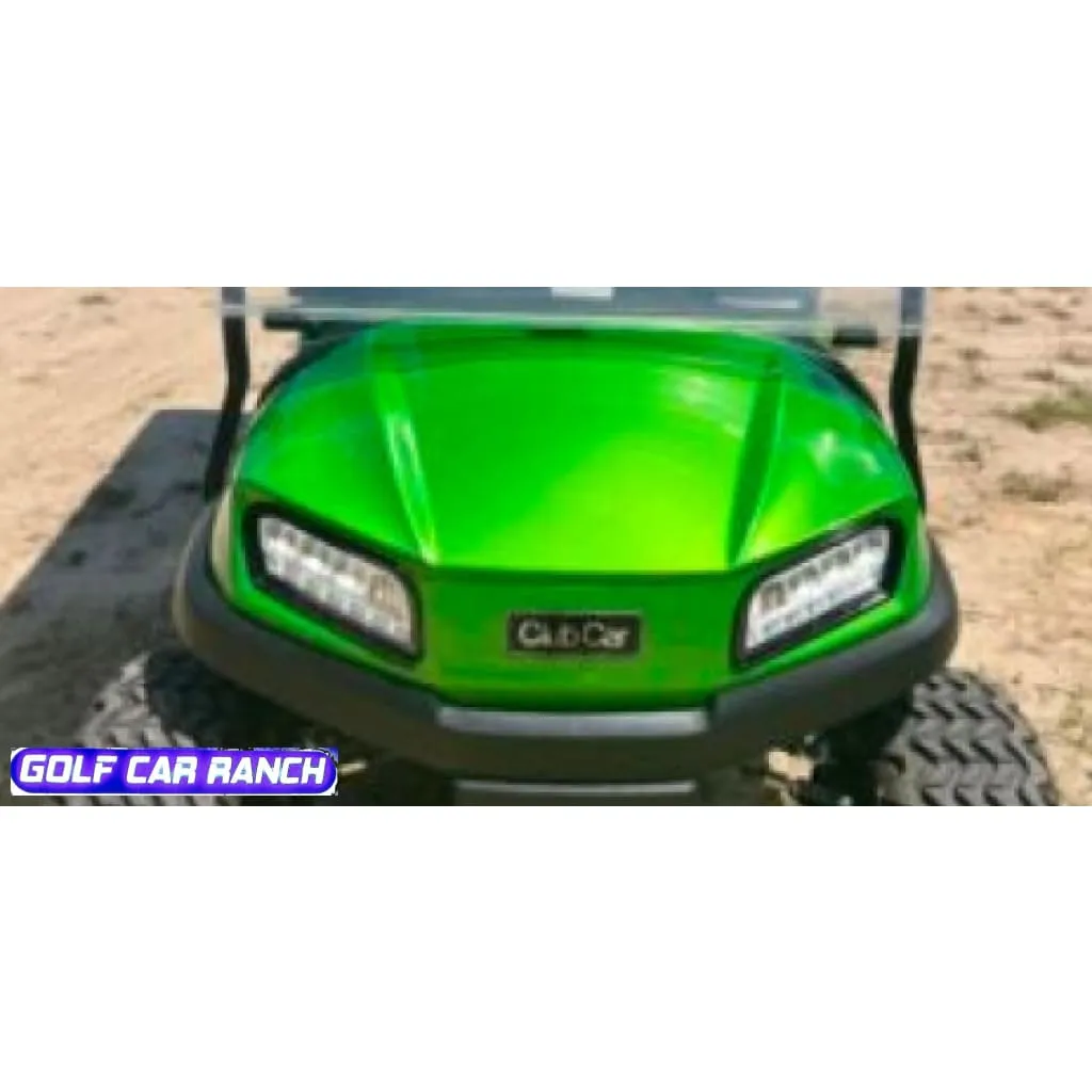 CLUB CAR OEM METALLIC COWL - TEMPO - WITH CUTOUTS FOR LIGHTS