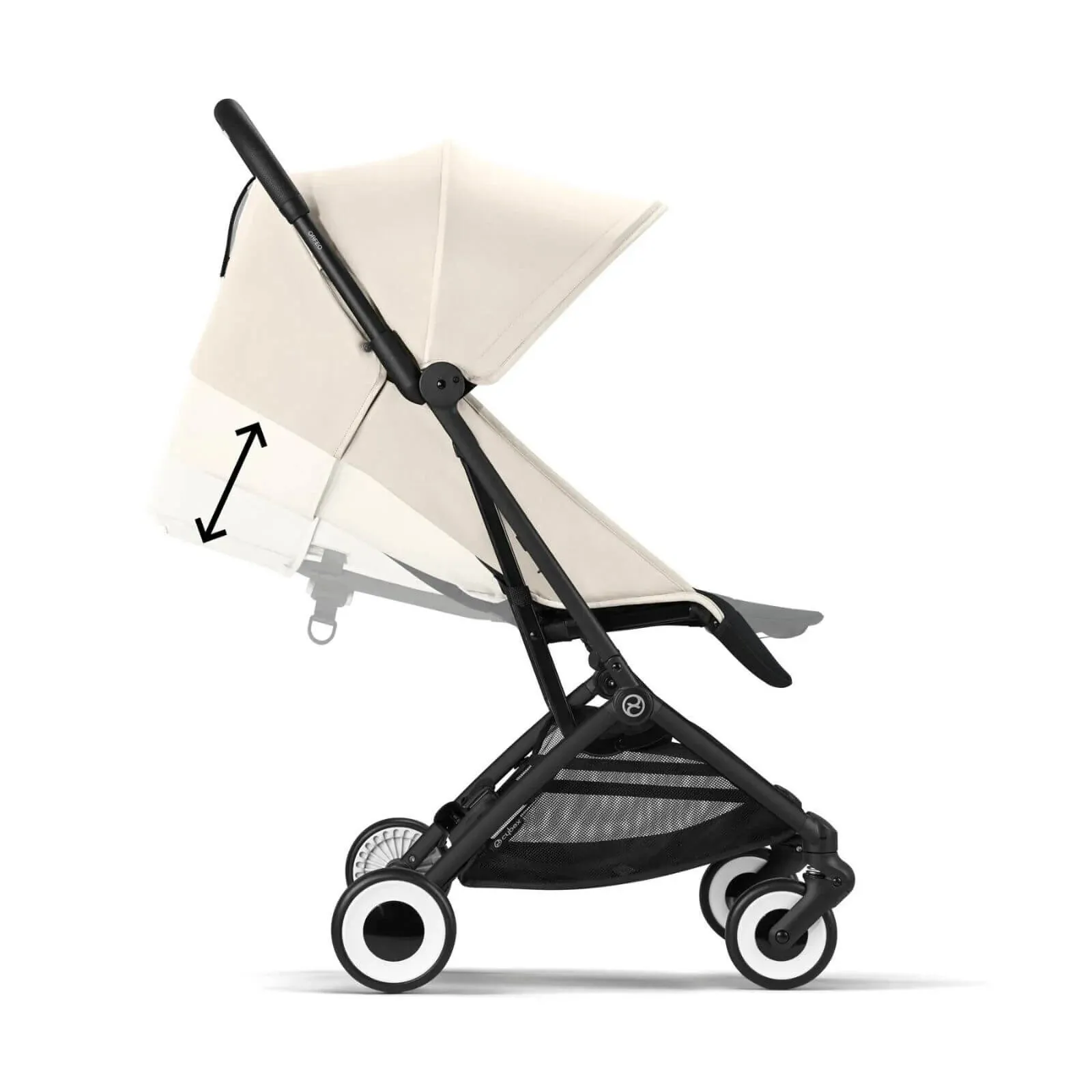 Cybex Orfeo Compact Travel Pushchair - Canvas White