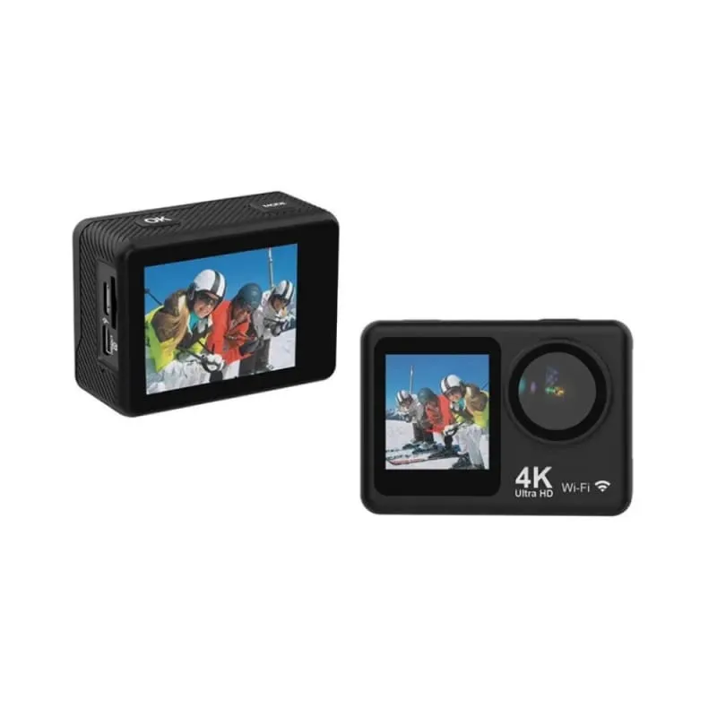 Demo unit - D2 4K Action Camera with Dual Front & Back Screen