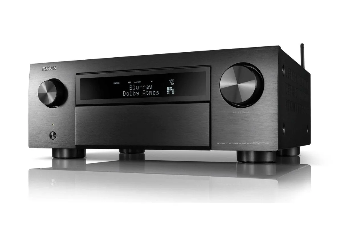 Denon AVC-X6700H 11.2Ch. 8K AV Amplifier with 3D Audio, HEOS® Built-in and Voice Control - Black