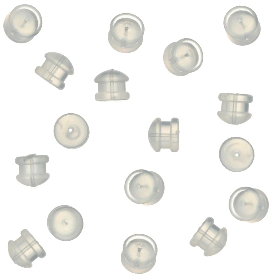 Earring Backs for Plastic Studs (Blanks)