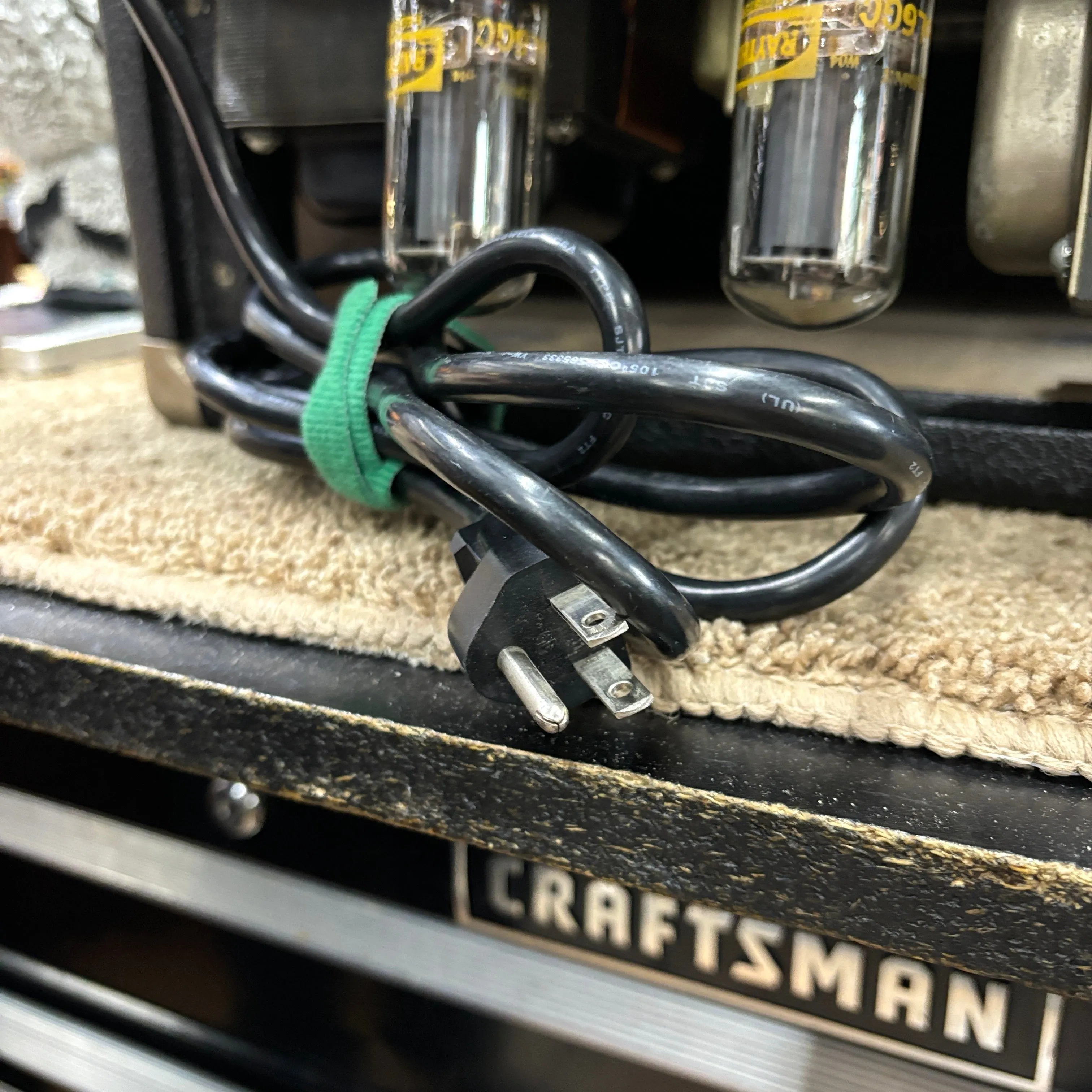 Fender Black Panel Bassman 2-Channel 50-Watt Guitar Amp Head 1966 w/Carl's Custom Amps Rebuild and Mods