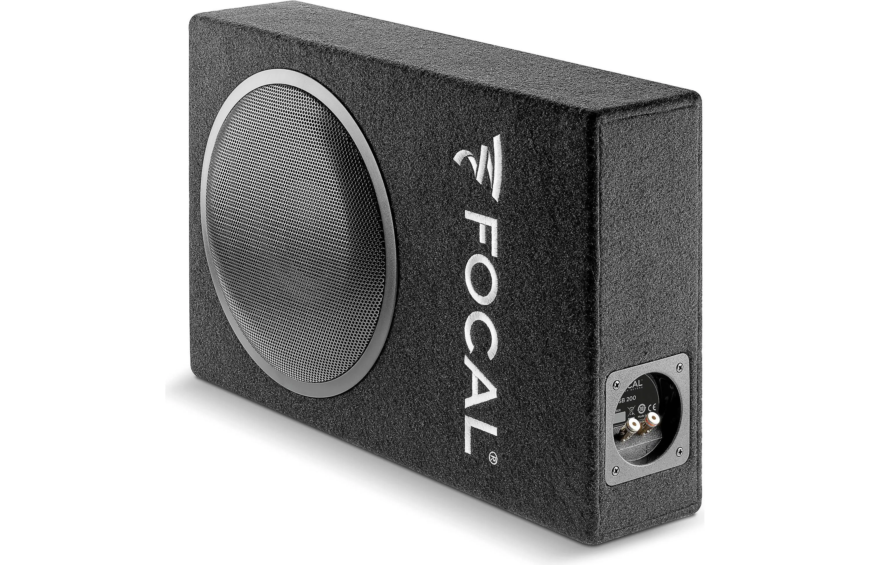 Focal PSB200 8" Shallow Subwoofer in Passive Sealed Enclosure