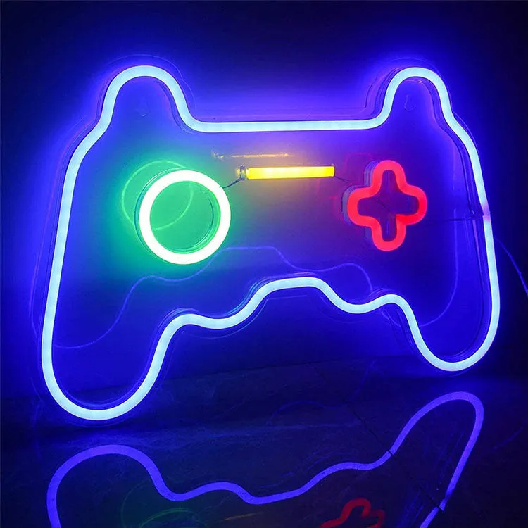 Gamepad Shape Led Neon Light