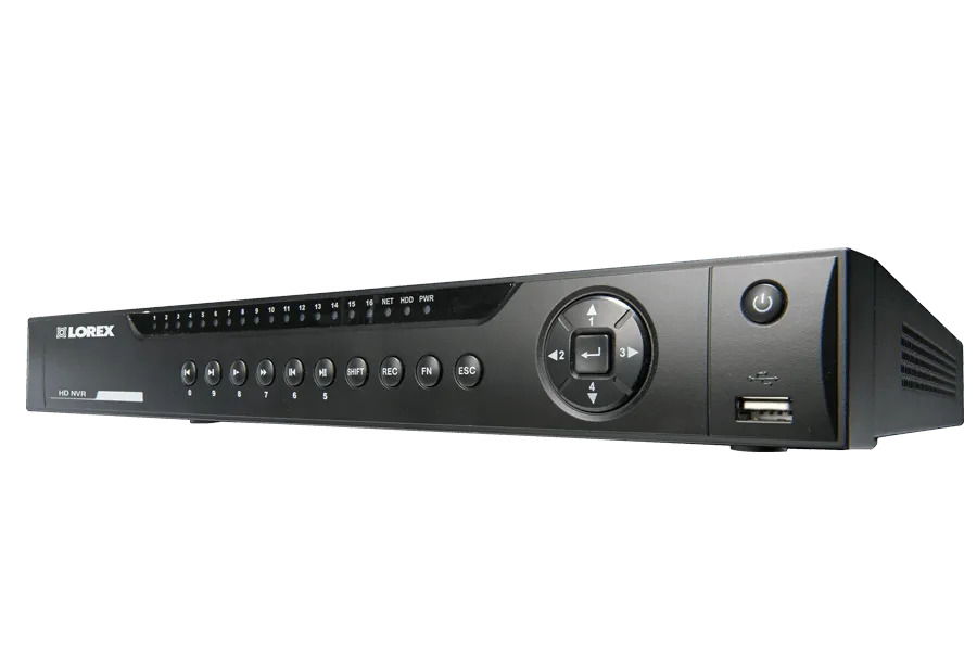 HD Security NVR 16CH with Real-time 1080p Recording and Lorex Cloud