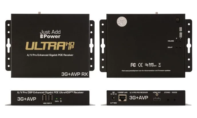 JUST ADD POWER VBS-HDIP-518AVP 3G AVP RECEIVER