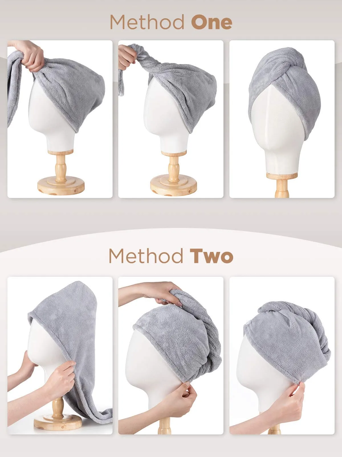 Microfiber Hair Towel | 3