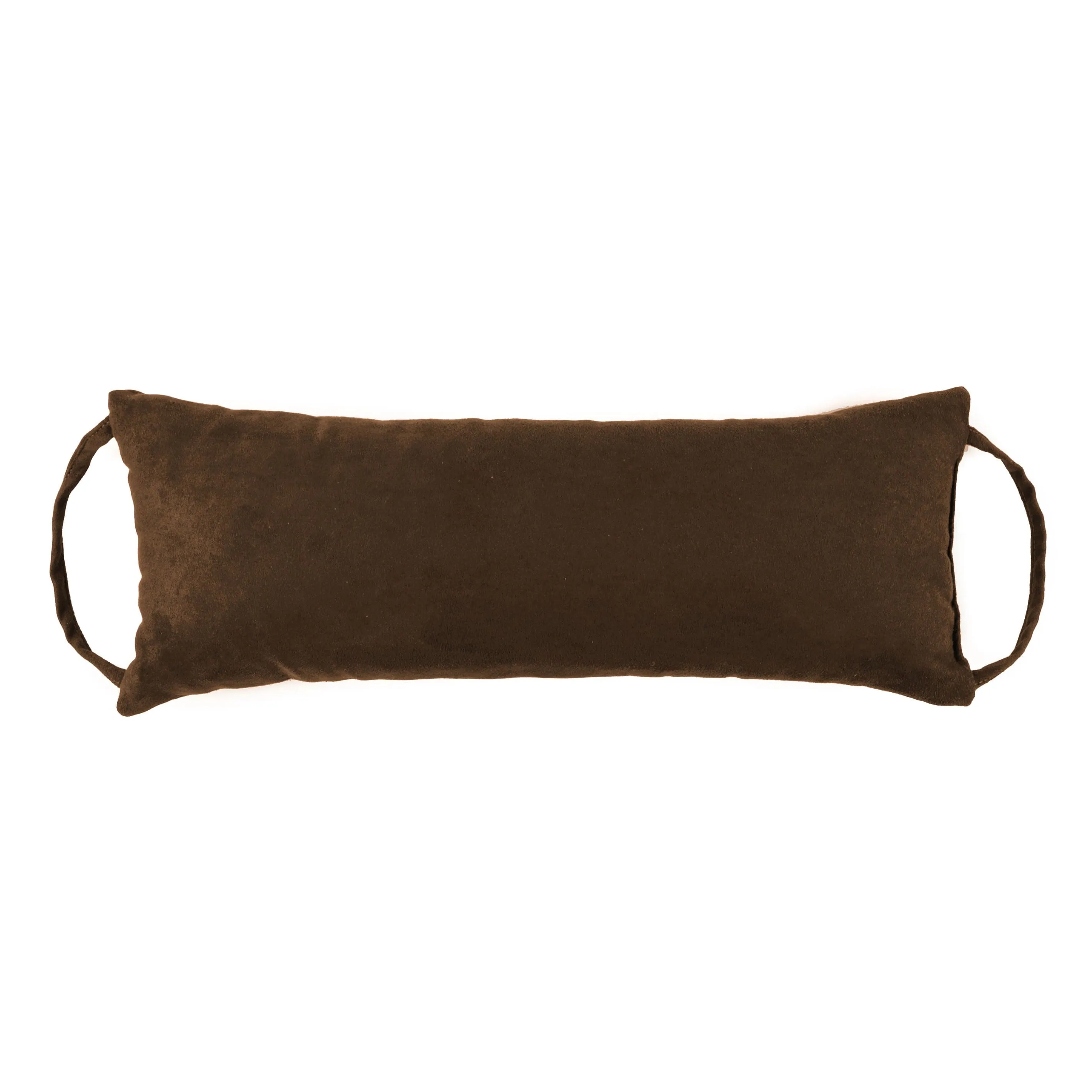 Microsuede Coffee Rocker Back Extender Pillow - Headrest Pillow