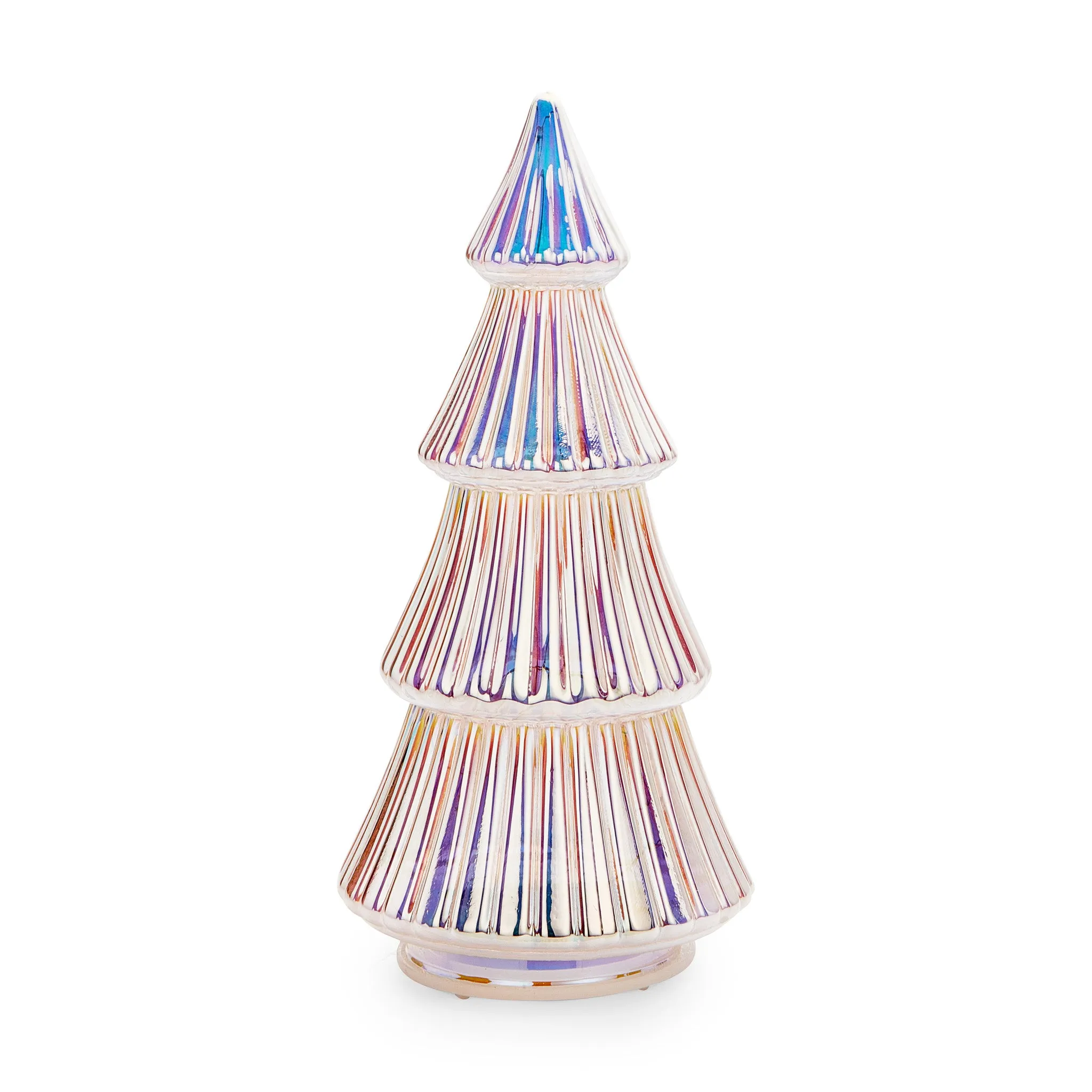 MoMA LED Glass Lighted Tree- Large - iridescent