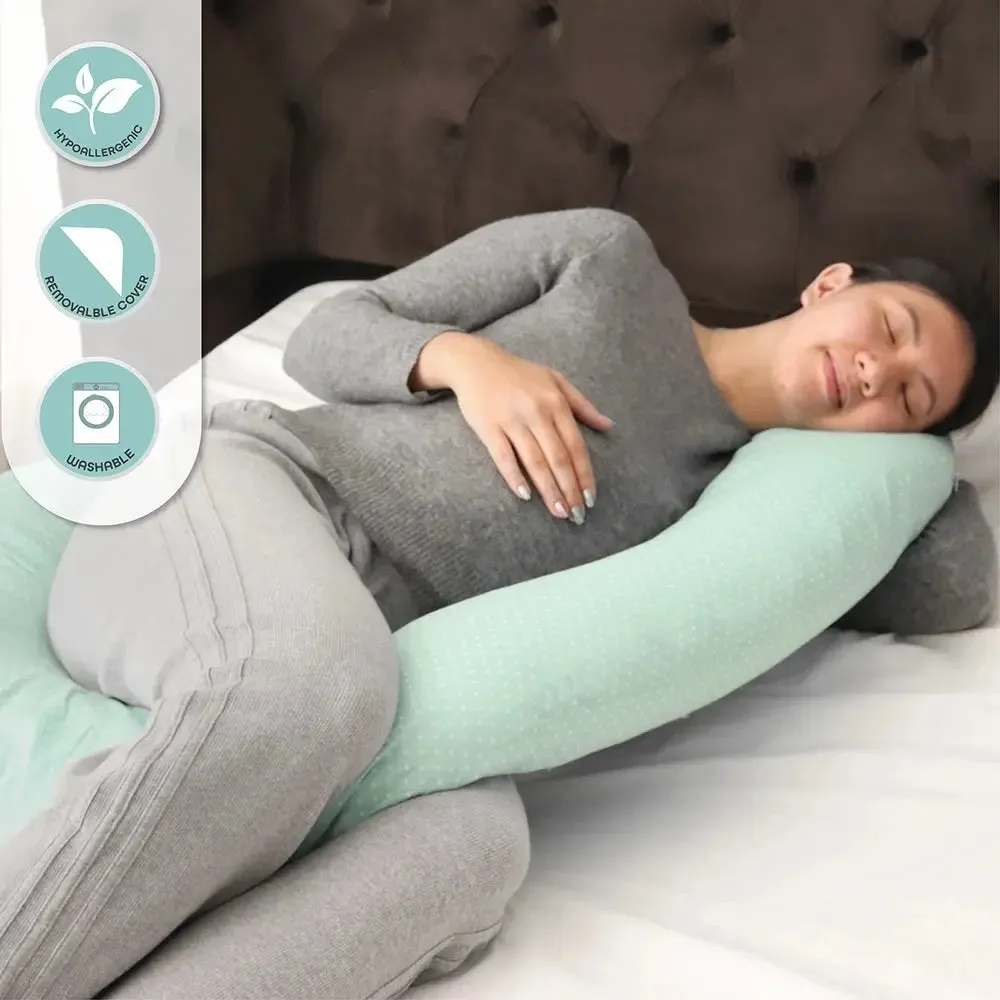 Moon - Maternity Pillow (Green)