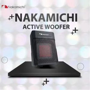 Nakamichi NBF17A  Active Car Audio Subwoofer 6.5 Inches - 650W