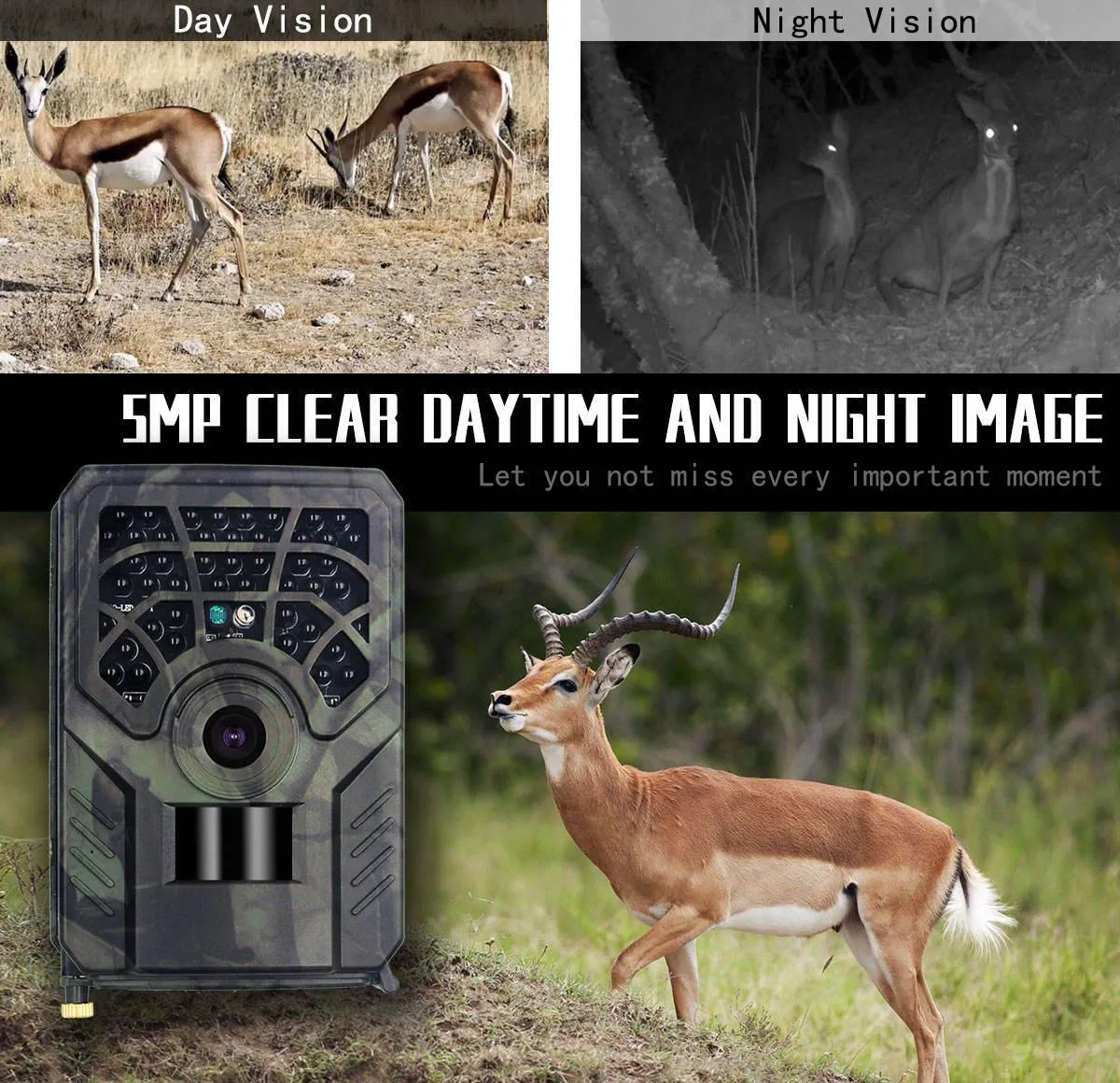 Night Vision Waterproof Digital Thermal Hunting Camera