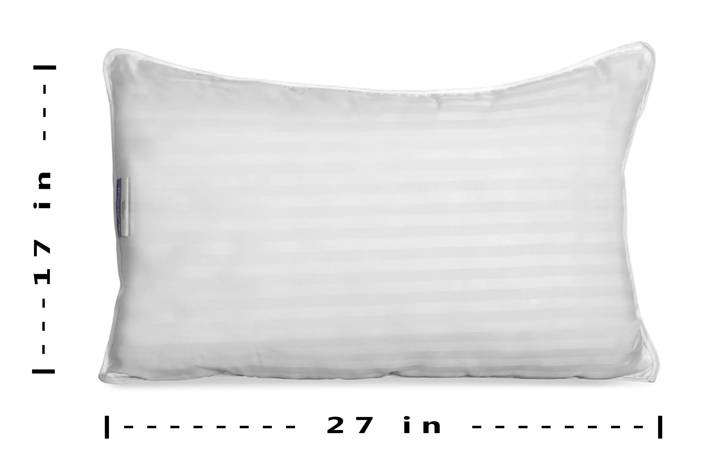 Nilkamal Fern Pillows (27x17 in, White)