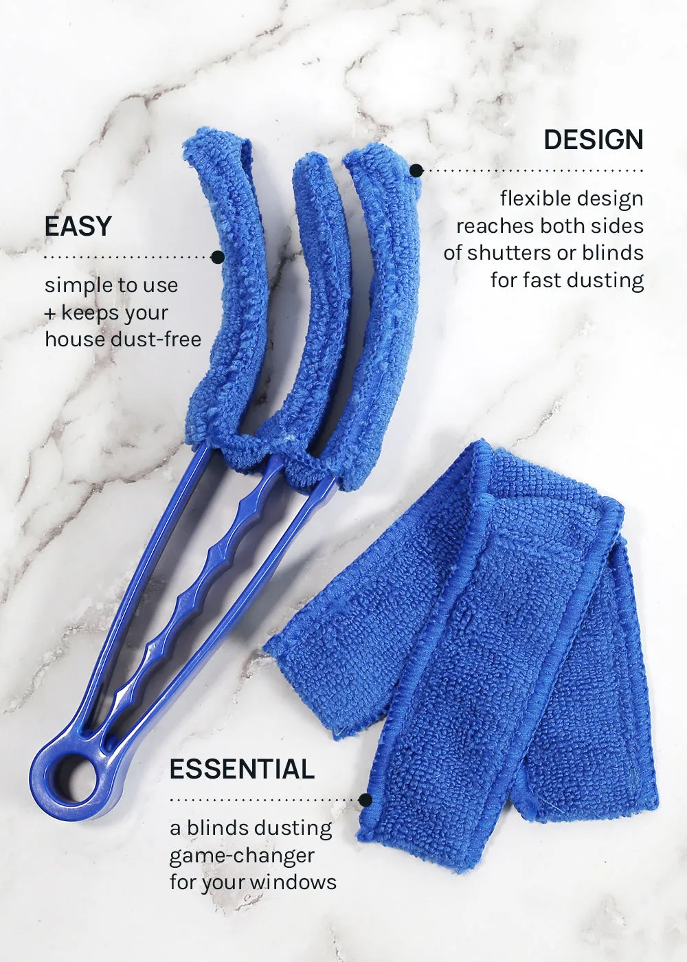 Official Key Items Blind Duster - Blue