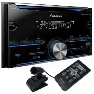 Pioneer FH-S501BT Double DIN CD Receiver with Improved Pioneer ARC App Compatibility, MIXTRAX, Built-in Bluetooth FHS501BT