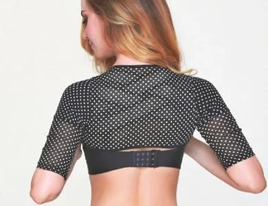 Polka Dotted Back Straightening Top