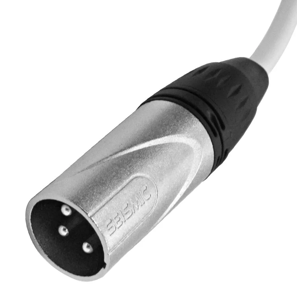 SATRXL-M3 - White 3' XLR Male to TRS Patch Cable