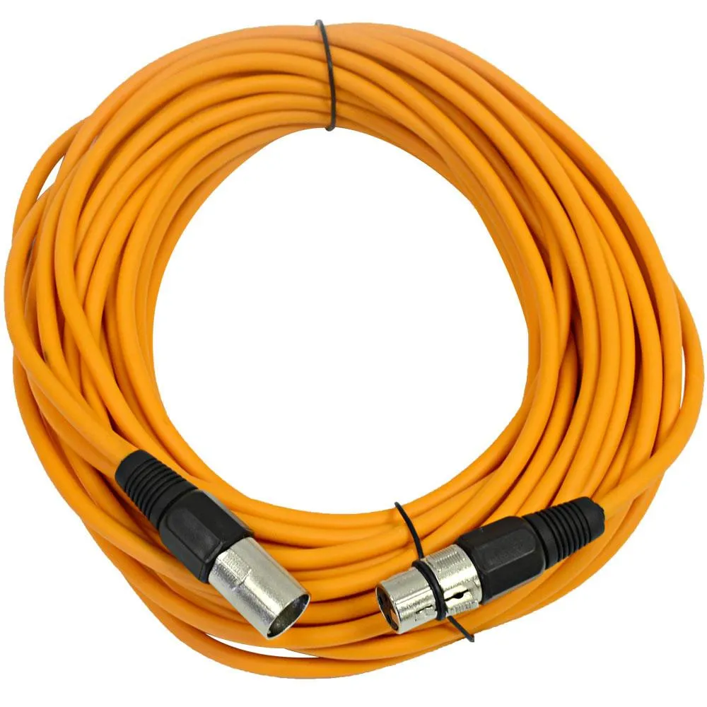 SAXLX-50 - Orange 50 Foot XLR Microphone Cable