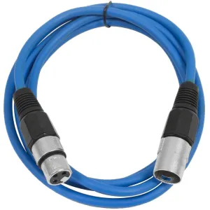 SAXLX-6 - Blue 6 Foot XLR Patch Cable