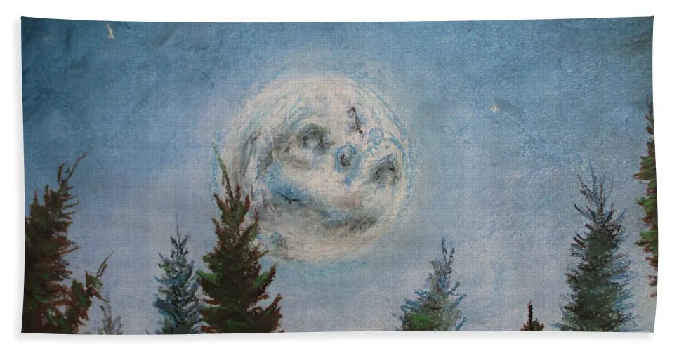 Shiny Moon Sun - Beach Towel