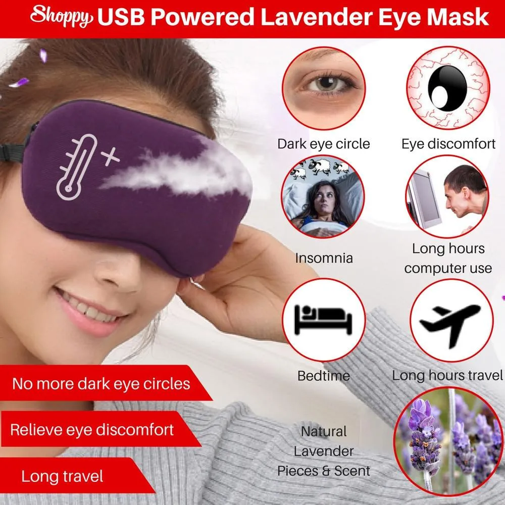 Shoppy E-Warmer Lavender Eye Mask