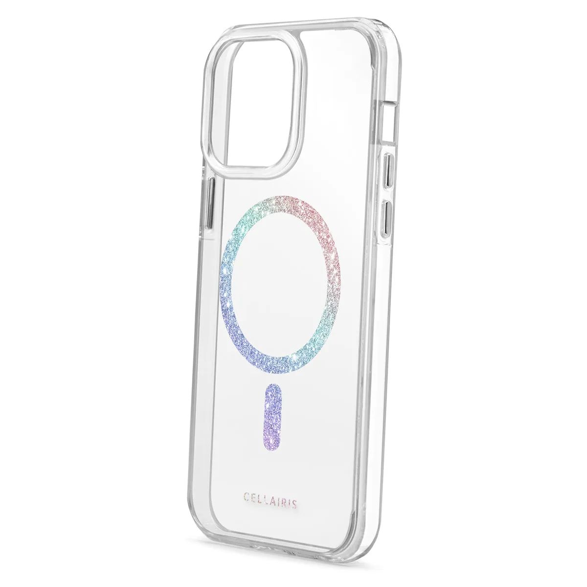 Showcase Halo - iPhone 15 Pro Rainbow Glitter w/ MagSafe Case