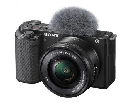 Sony ZV-E10 Mirrorless Camera with 16-50mm Lens (Black)