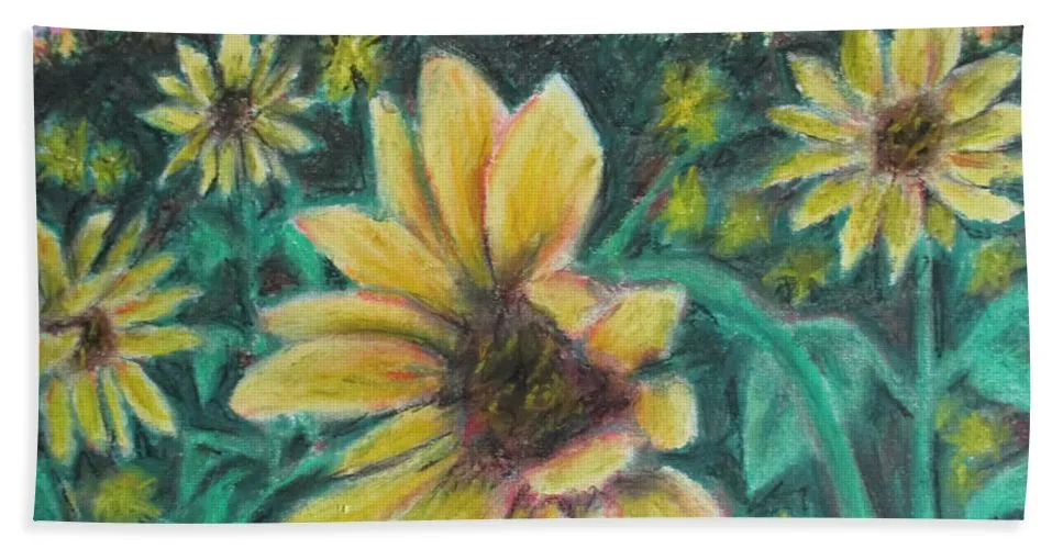 Sunflower Dreams ~ Bath Towel