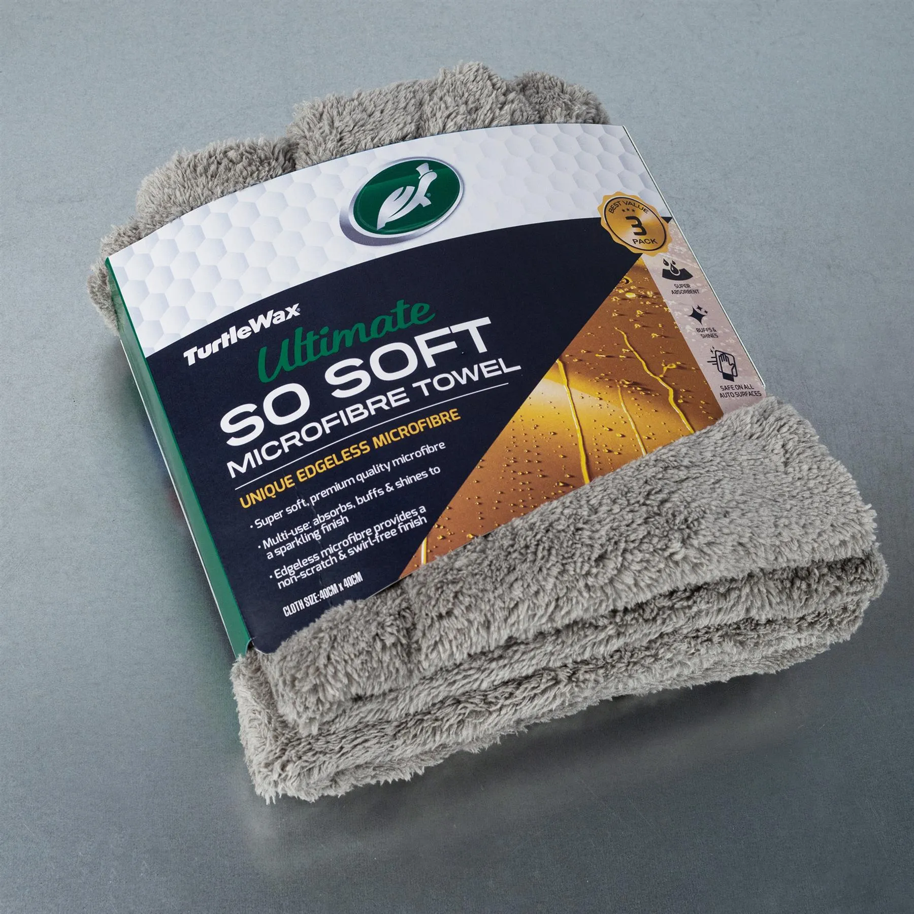 Ultimate So Soft Microfibre Towels (3-Pack)