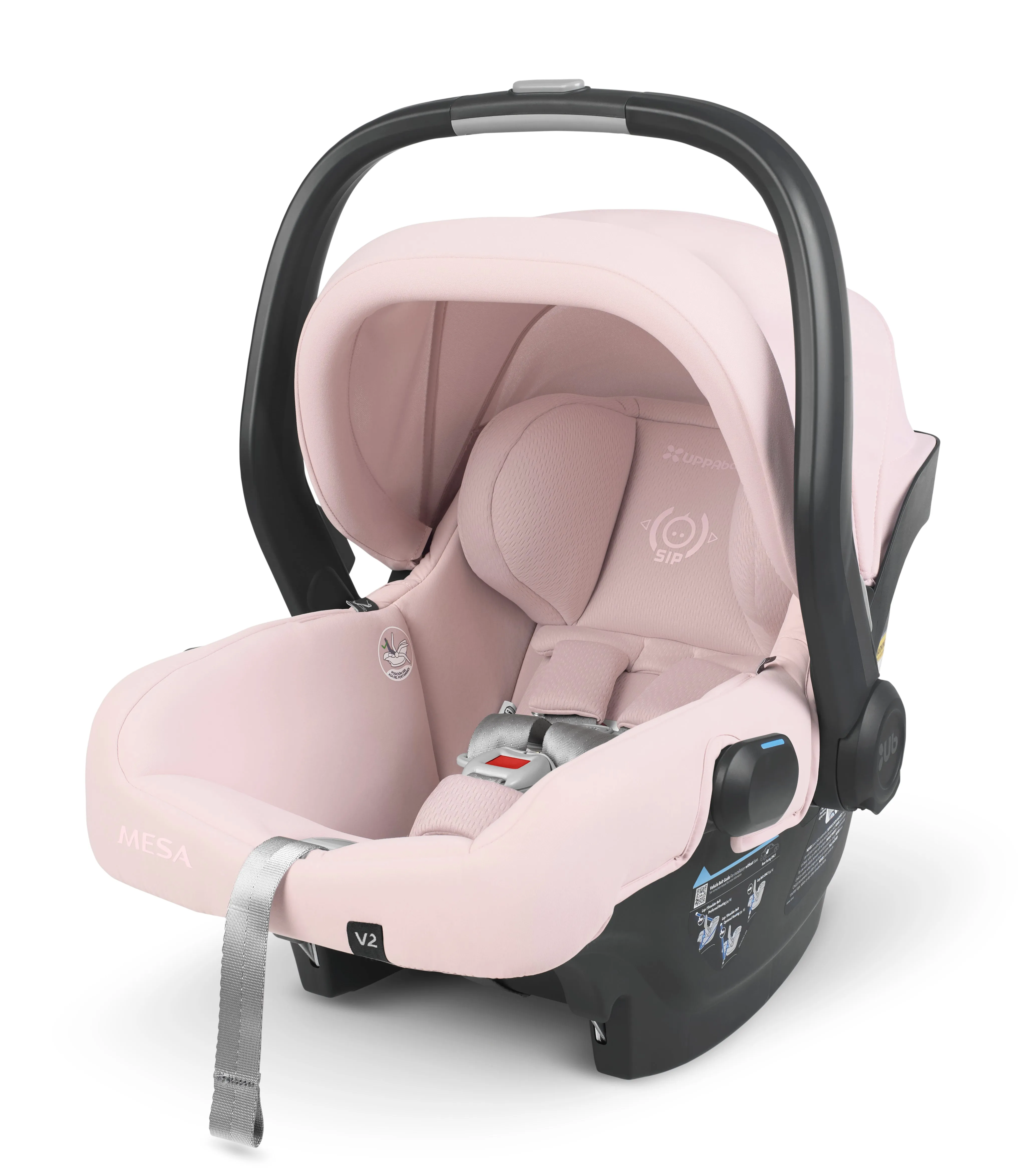 UPPAbaby Mesa V2 Infant Car Seat & Base - Alice (Dusty Pink)