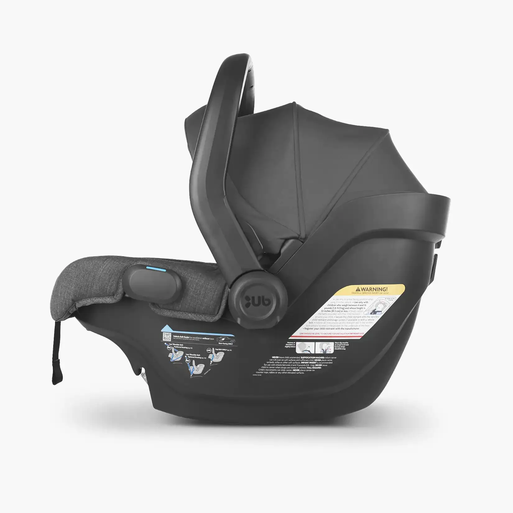 UPPAbaby Mesa V2 Infant Car Seat & Base - Greyson (Charcoal Mélange)